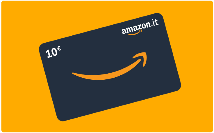 Buono Regalo Amazon.it del valore di euro 10,00